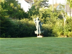 Bjørn Eidsvåg og Lisa Nilsson i Fred. Olsen parken 31. juli 2008