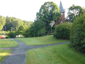 Bjørn Eidsvåg og Lisa Nilsson i Fred. Olsen parken 31. juli 2008