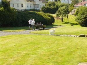Bjørn Eidsvåg og Lisa Nilsson i Fred. Olsen parken 31. juli 2008