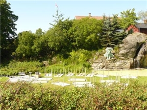 Bjørn Eidsvåg og Lisa Nilsson i Fred. Olsen parken 31. juli 2008