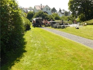 Bjørn Eidsvåg og Lisa Nilsson i Fred. Olsen parken 31. juli 2008