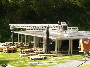 Bjørn Eidsvåg og Lisa Nilsson i Fred. Olsen parken 31. juli 2008