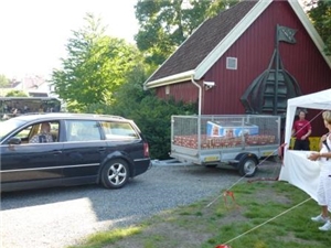 Bjørn Eidsvåg og Lisa Nilsson i Fred. Olsen parken 31. juli 2008