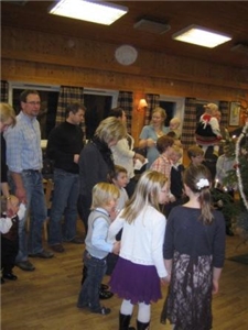 Juletrefest Hvitsten grendehus 4.1.2009