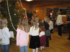 Juletrefest Hvitsten grendehus 4.1.2009