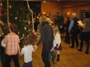 Juletrefest Hvitsten grendehus 4.1.2009