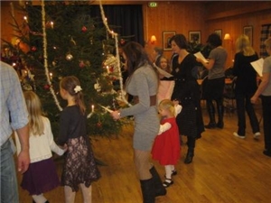 Juletrefest Hvitsten grendehus 4.1.2009