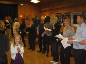 Juletrefest Hvitsten grendehus 4.1.2009