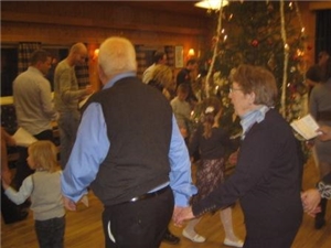 Juletrefest Hvitsten grendehus 4.1.2009