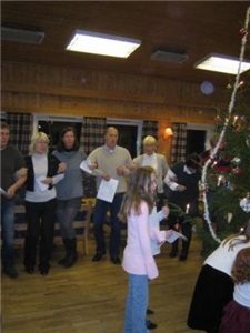 Juletrefest Hvitsten grendehus 4.1.2009
