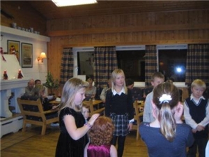 Juletrefest Hvitsten grendehus 4.1.2009