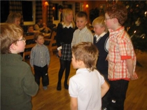 Juletrefest Hvitsten grendehus 4.1.2009