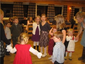 Juletrefest Hvitsten grendehus 4.1.2009