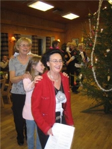 Juletrefest Hvitsten grendehus 4.1.2009
