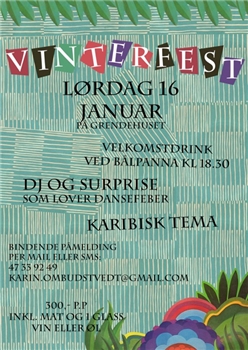 Hjertlig velkommen til årets Vinterfest! 